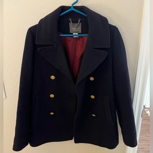 Jcrew Womens Peacoat - navy